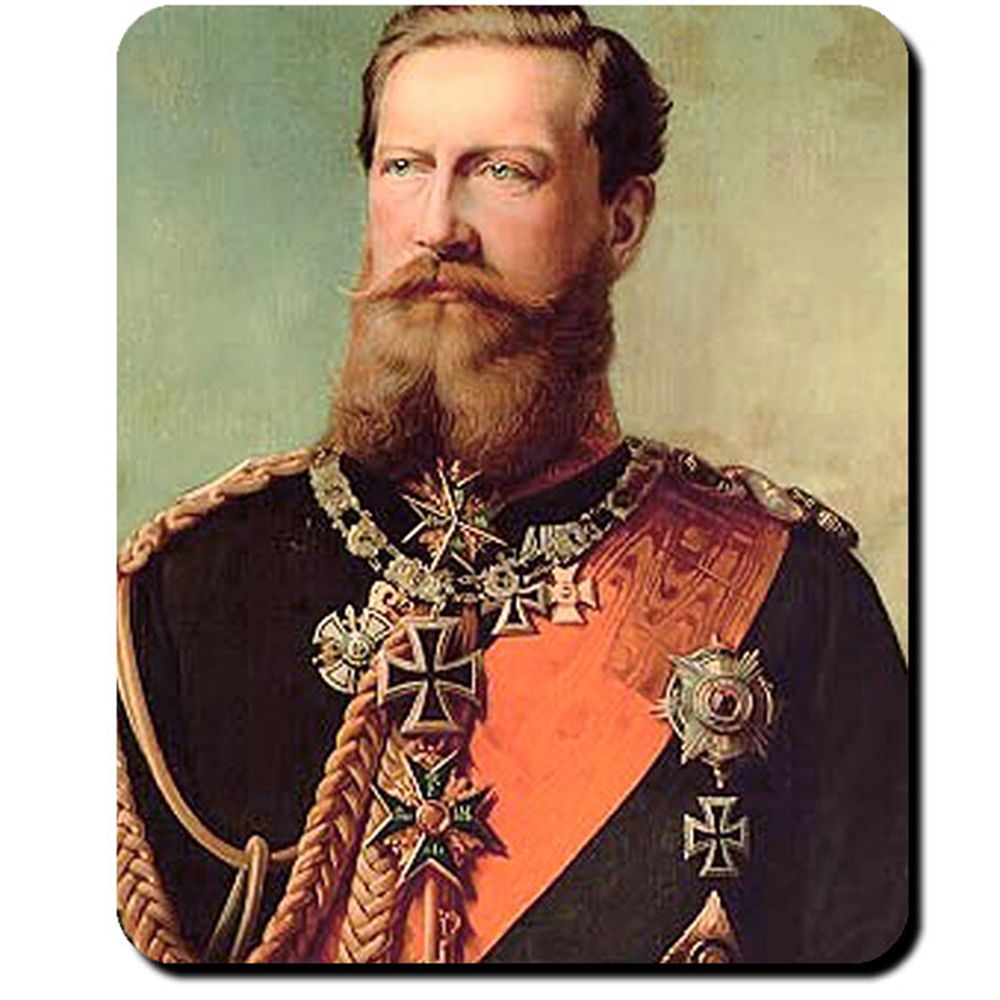 Friedrich III Prussia Friedrich Wilhelm Nikolaus Karl of Prussia Mouse Pad # 16392