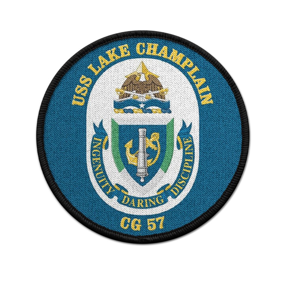 Patch USS Lake Champlain CG-57 Ticonderoga-Class US Navy USA Amerika #33969