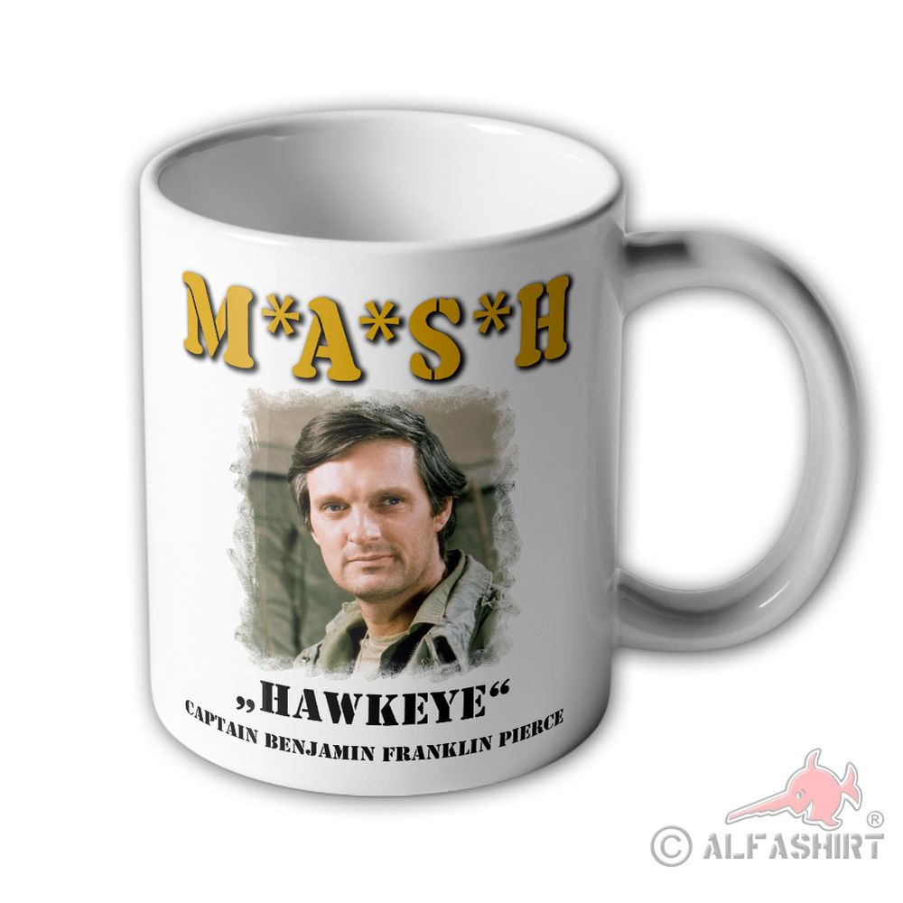 M A S H Tasse Pierce Hawkeye Captain Chirurg Mash Kult Serie #44771