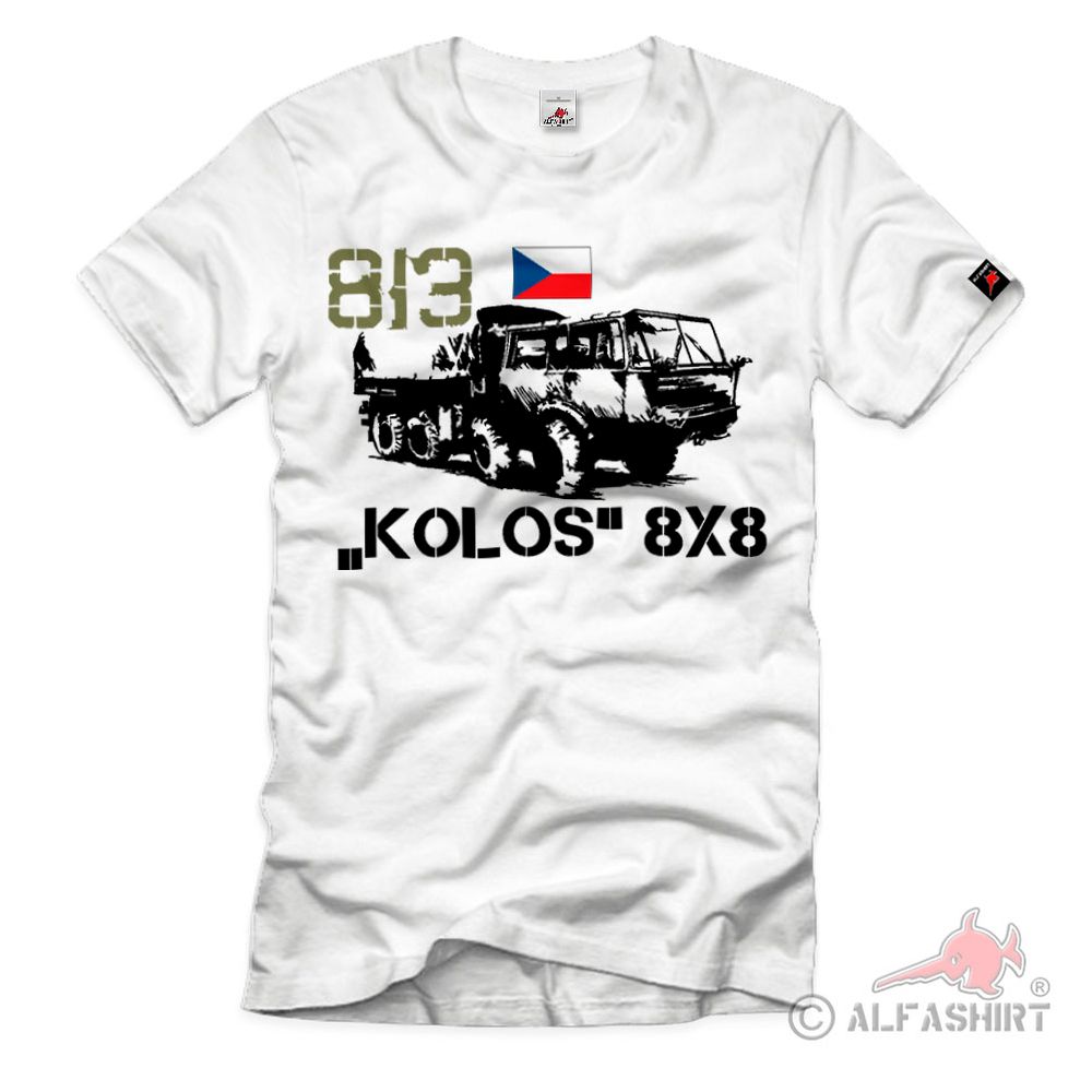 Kolos 8x8 813 truck military transporter DDR NVA vintage heavy duty T-Shirt #17927