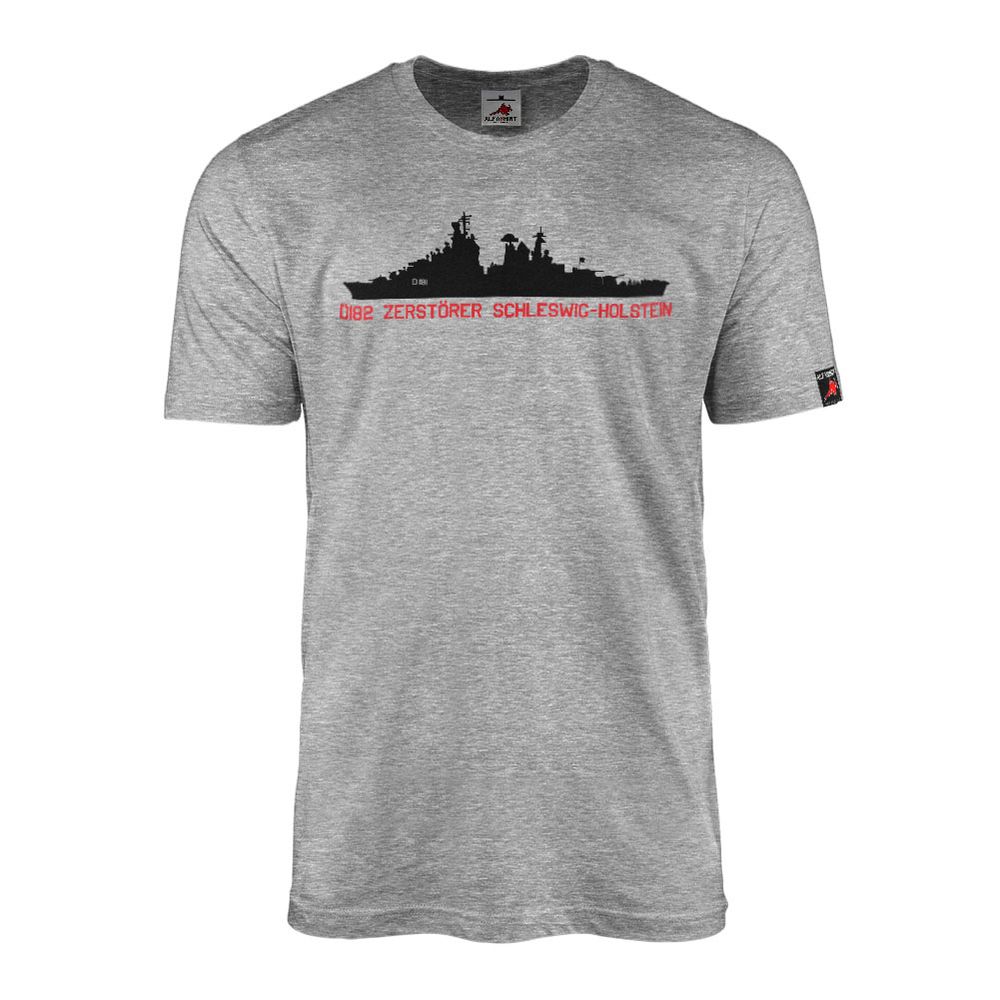 T-Shirt D182 Zerstörer Schleswig-Holstein Hamburg-Klasse 2. #46638
