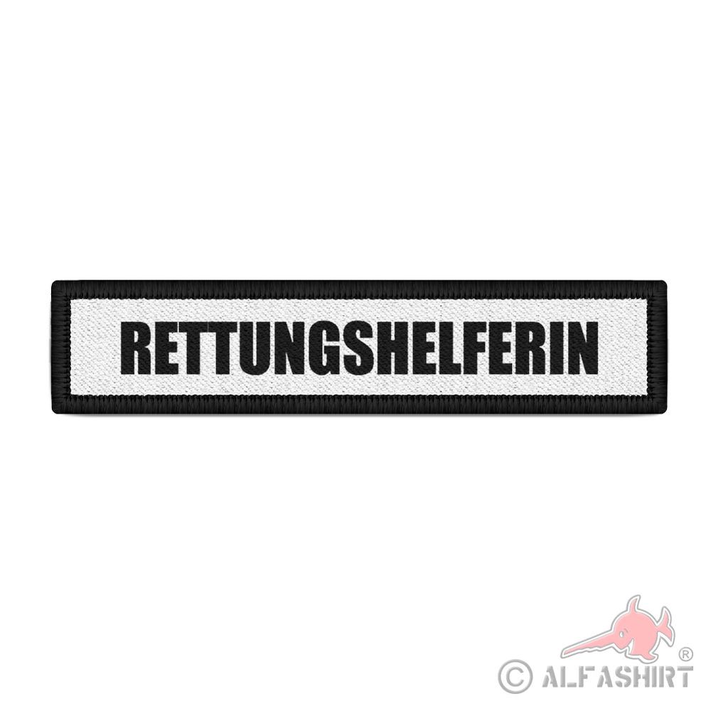 Patch Rettungshelferin RH Fahrerin Krankentransportwagen KTW Aufnäher#40361
