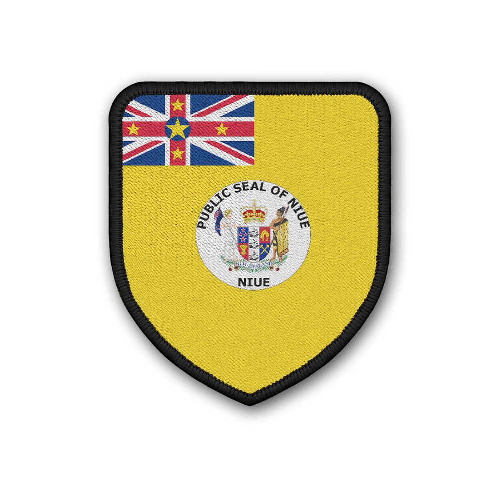 Patch Flag of Niue Flagge Land Staat Wappen Landesflagge Aufnäher #21342