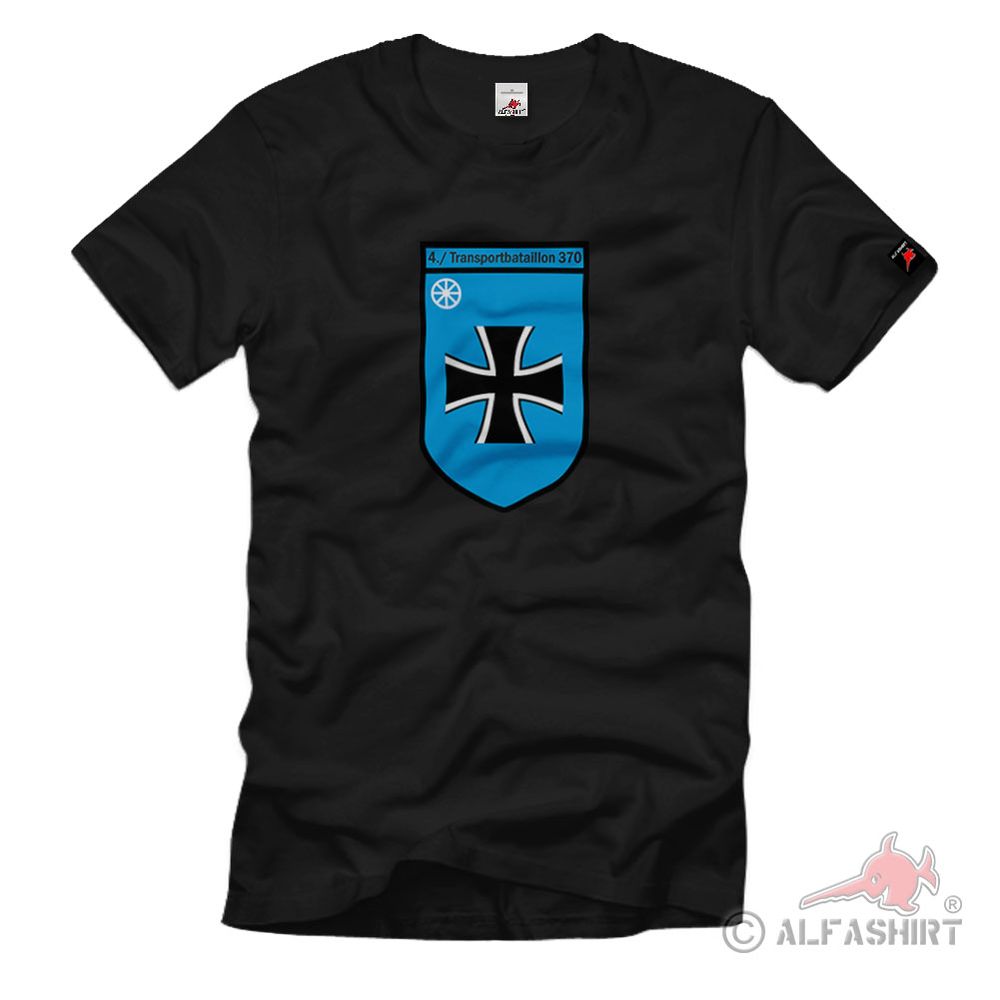 4. Transportbataillon 370 TrspBtl 370 Bundeswehr Bund Bw - T Shirt #11213