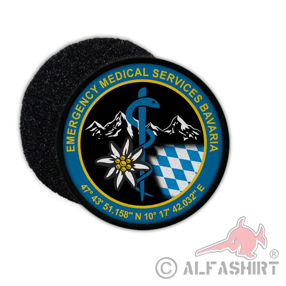 Patch EMSB Kempten - Rettungsdienst Allgäu Bayern Bavaria Sanitäter #36171