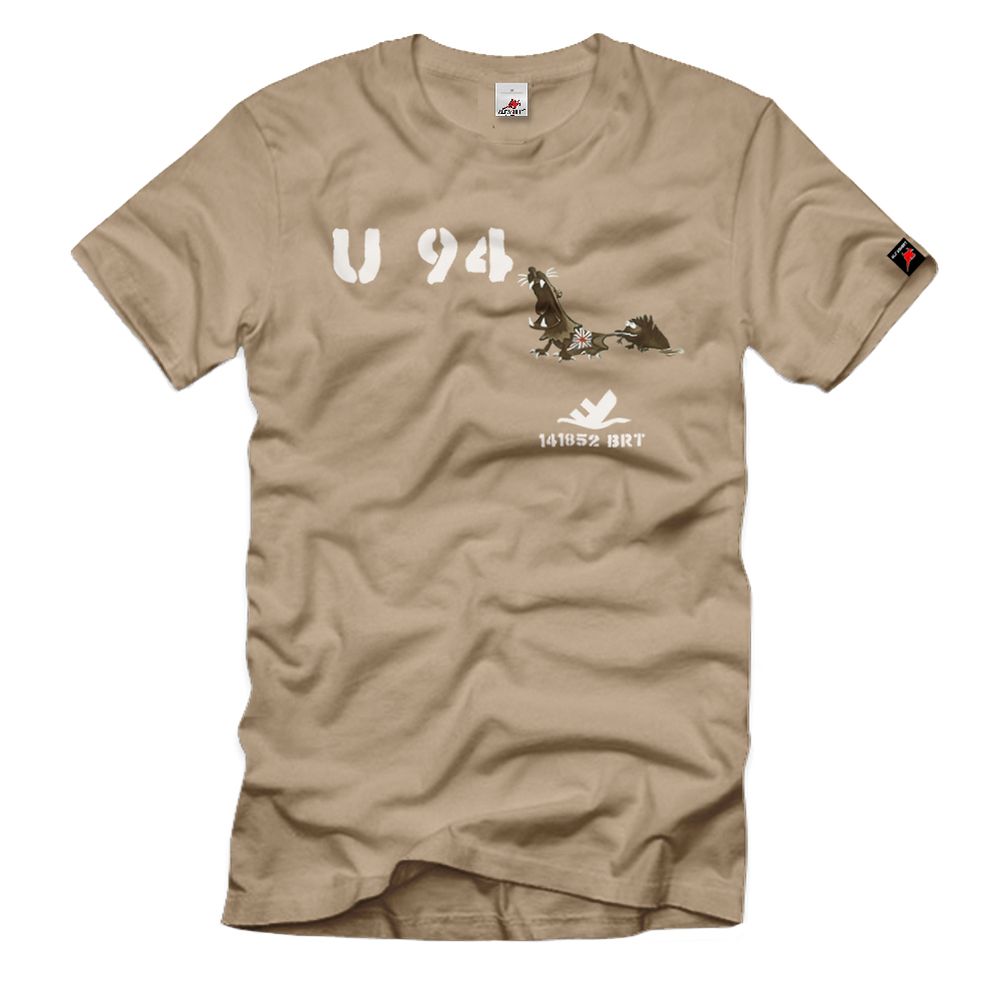 U-Boot 94 Bundeswehr Bw Typ Vll C BRT deutschland feindfahrten T-Shirt #32851