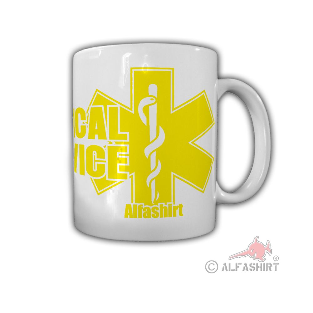 Medical Service Tasse Sanitäter Rettungsdienst Notarzt Medic Feuerwehr #30834