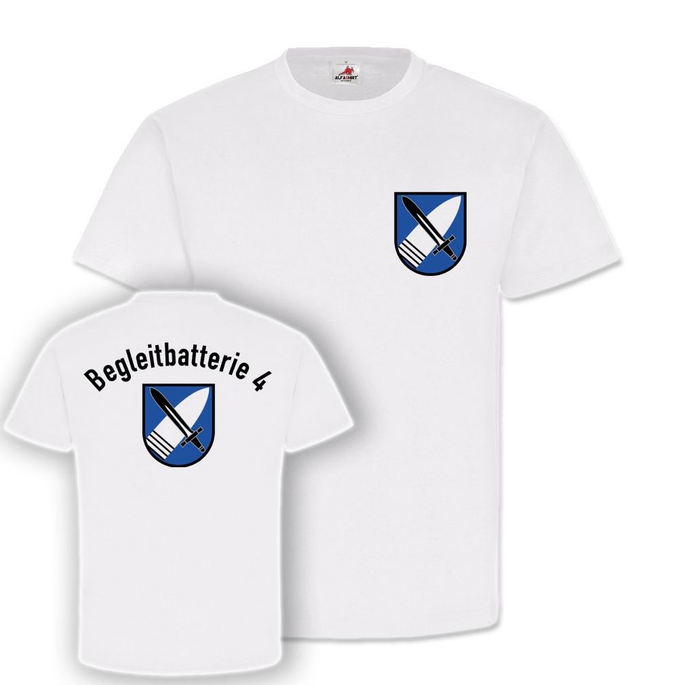 Begleitbatterie 4 BglBttr Heer Hemau Armee Einheit Wappen T Shirt #18535