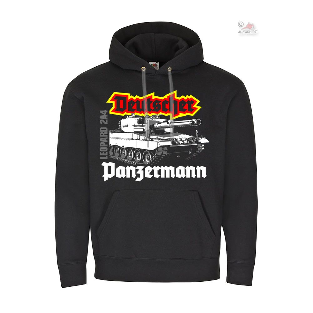 Deutscher Panzermann Leo 2A4 Panzer Leopard Kompanie Kapuzenpullover #19660