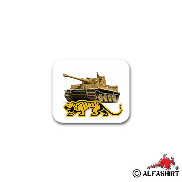 Sticker Main Battle Tank Panzer Legend Germany 9x7cm # A2243