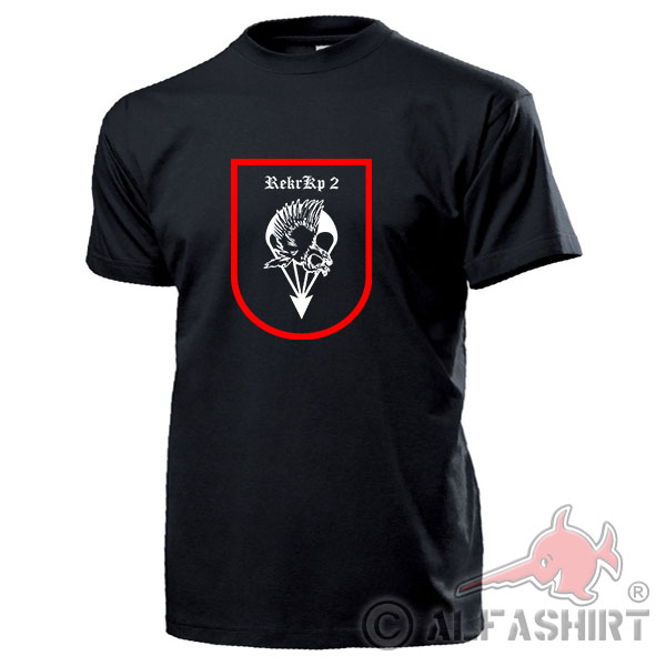 RekrKp 2 FschJgBtl 26 Rekrutenkompanie Fallschirmjägerregiment - T Shirt #18136