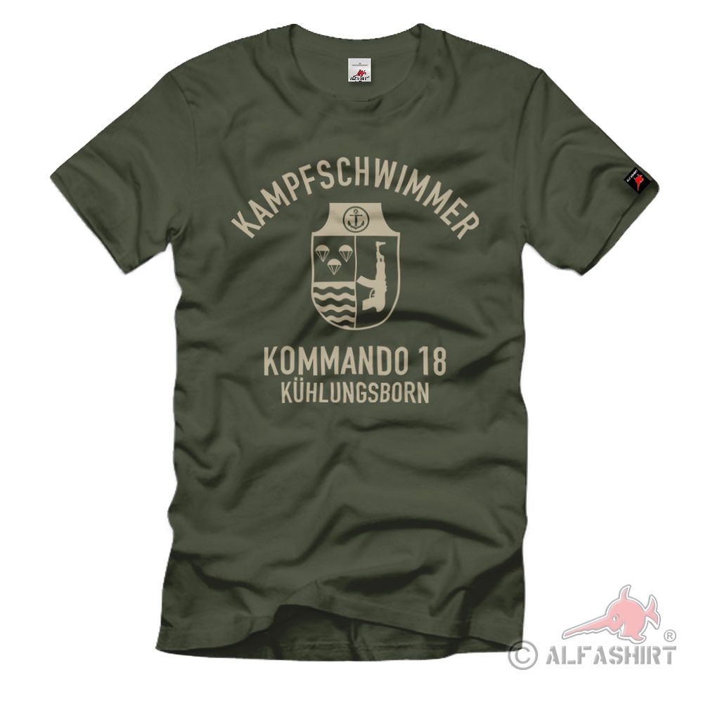 Kampfschwimmer Kommando 18 Kühlungsborn Volksmarine NVA DDR KSK T Shirt # 38314