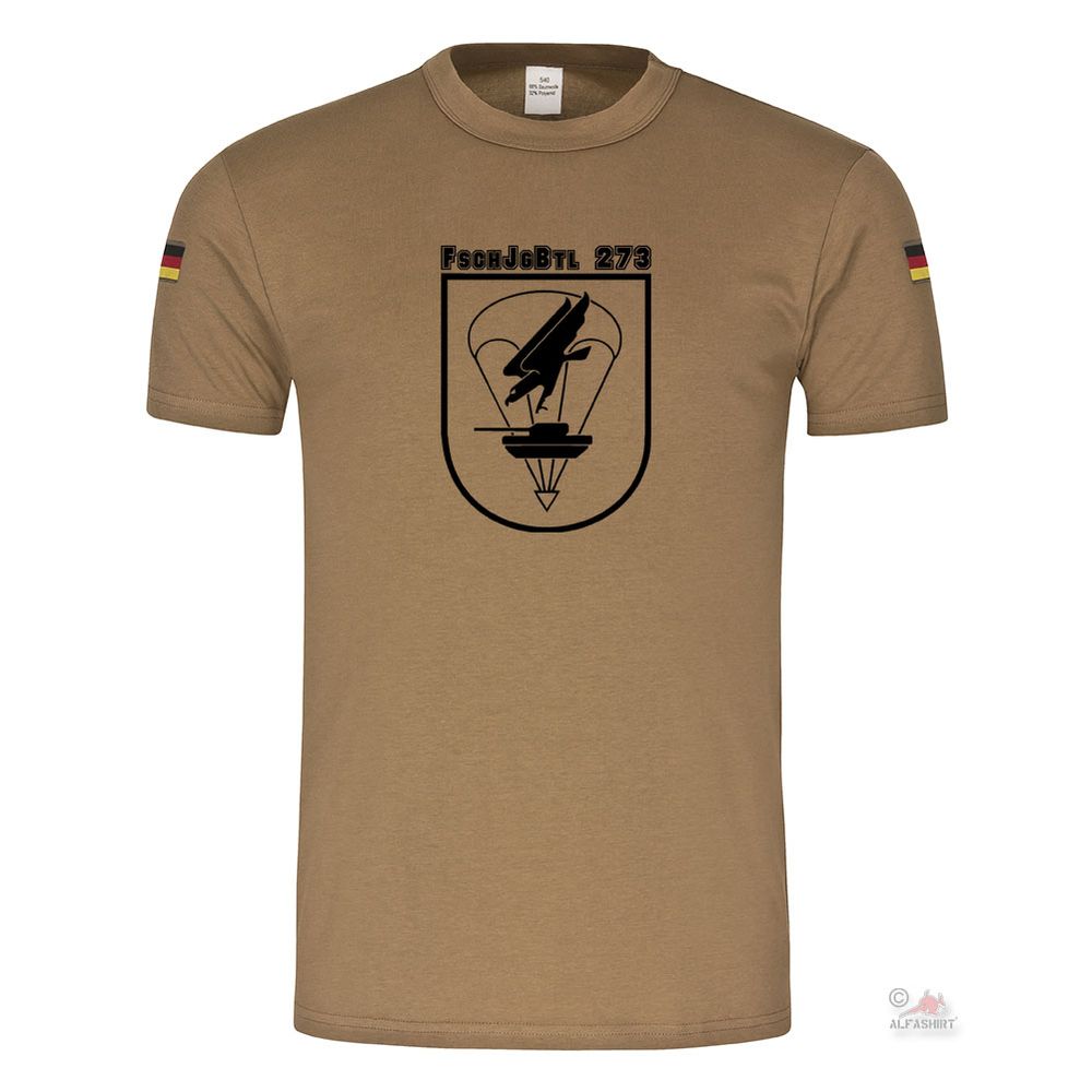 BW Tropen FschJgBtl 273 Paratrooper Battalion 273 Tropical Shirt # 18544