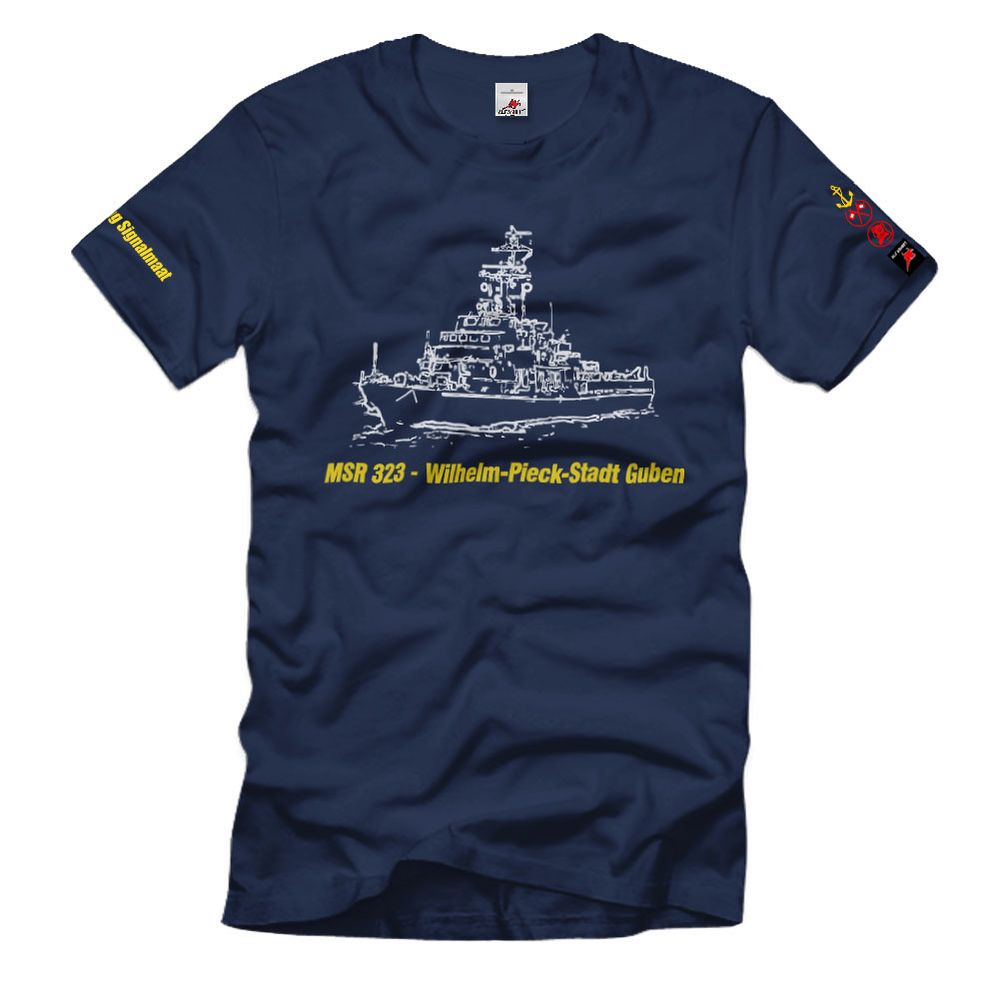 MSR 323 Wilhelm Pieck Stadt Guben Taucher Signal Sonderlaufbahn T-Shirt #38564