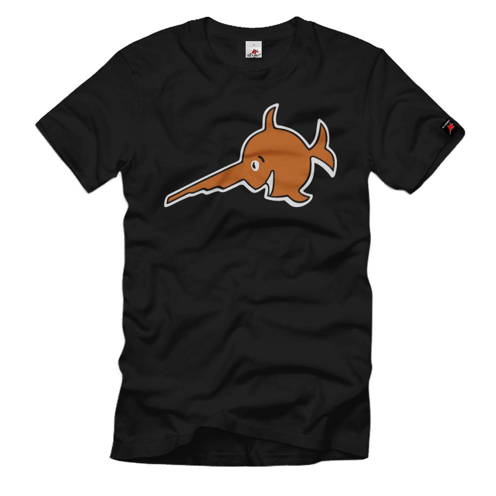 U96 oranger Sägefisch Fisch U-Boot Marine Taucher orange T-Shirt #34315