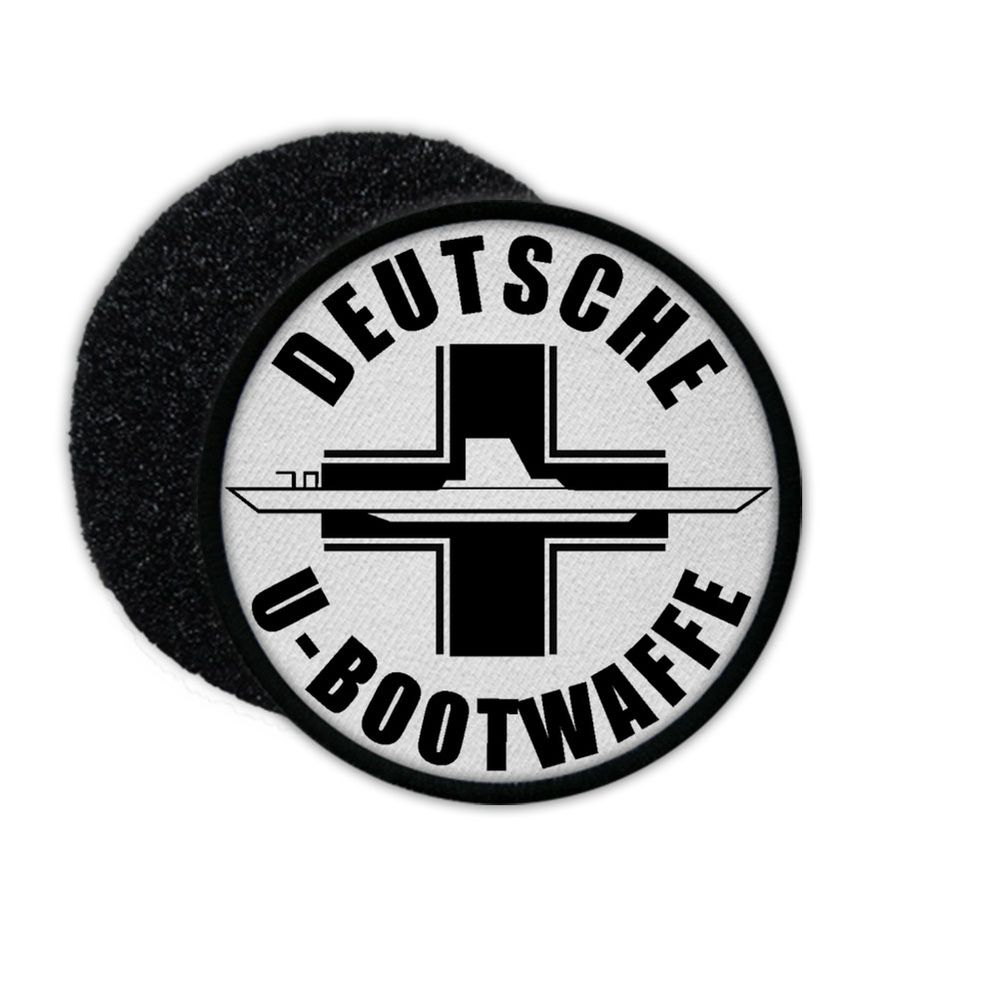 9cm Patch Deutsche U-Bootwaffe WW2 U-Boot Atlantik Abzeichen Aufnäher #33612