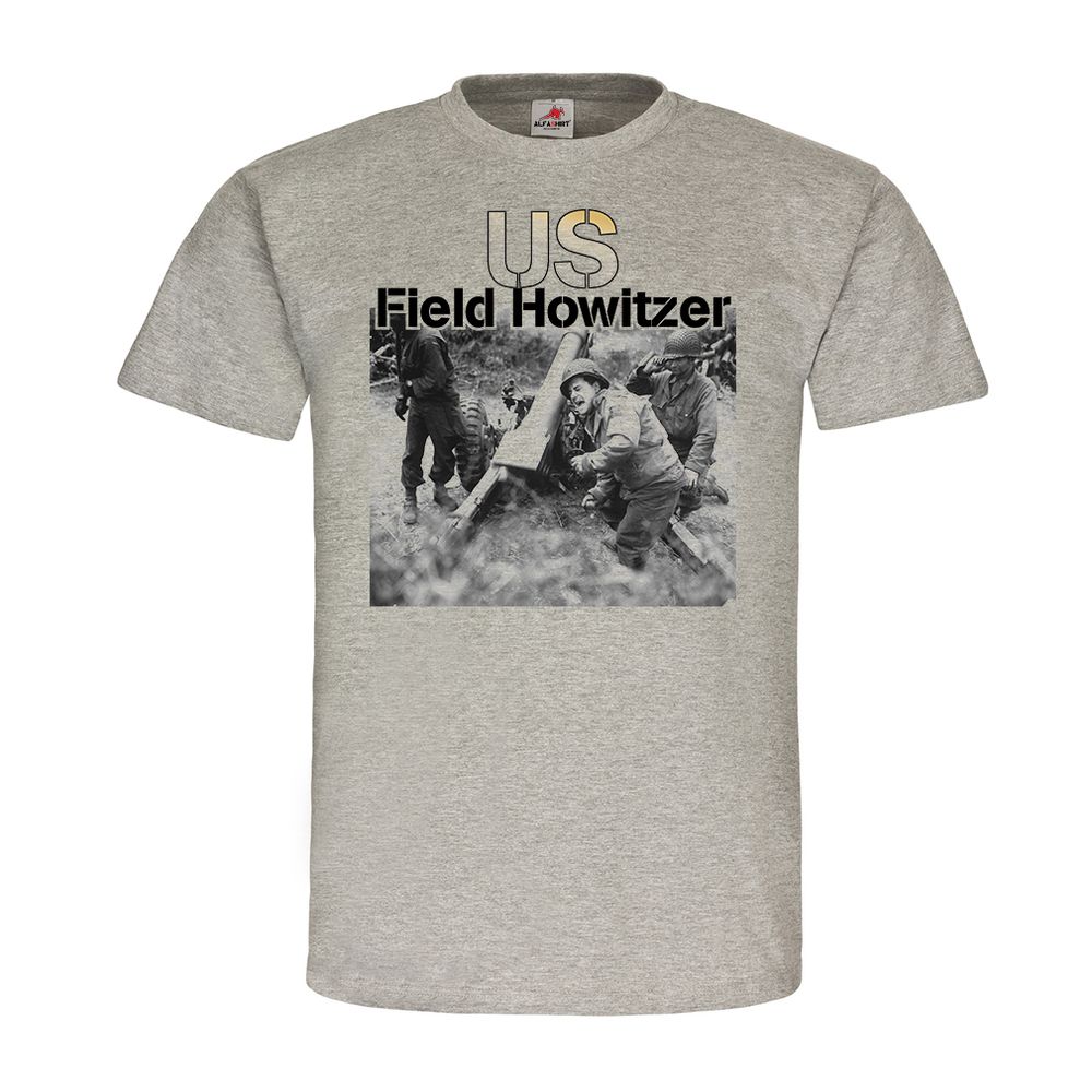 Field Howitzer USA US Airborne Army GI Soldier T Shirt #25332