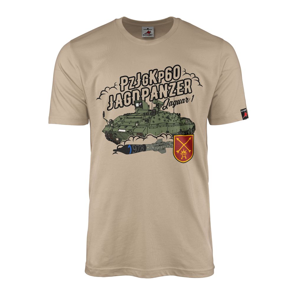 T Shirt Panzerjägerkompanie 60 Jaguar 1 Bundeswehr Neustadt Hessen #47504