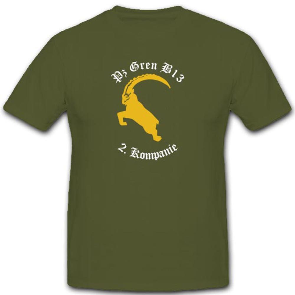 Wappen Logo Militär Emblem Österreich Bundesheer Pzgrenb13 - T Shirt #3478