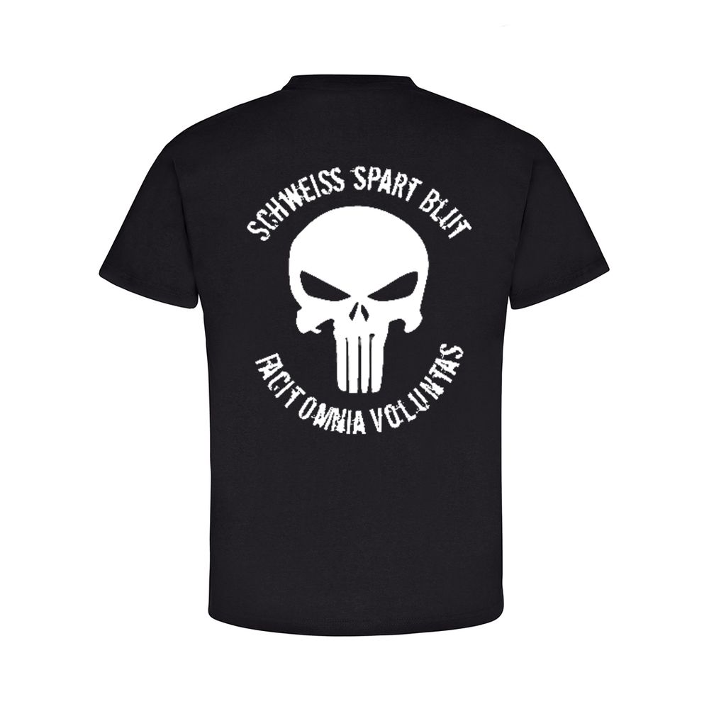 KSK Schweiß spart Omnia Voluntas Skull Hausbesuche # 32108