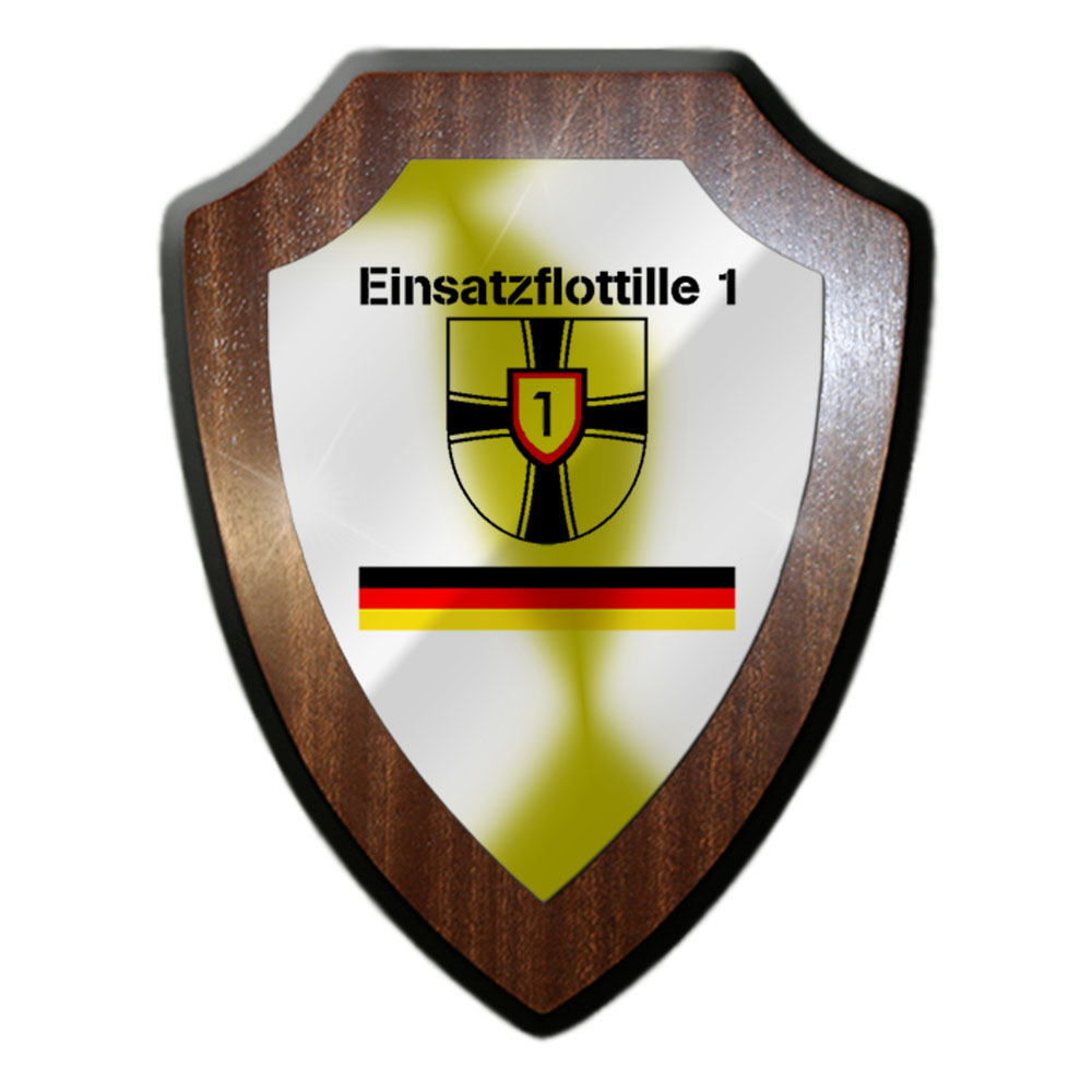 1 EinsFlt Bundesmarine Bundeswehr Einsatzflotille Marine Wandschild #27299