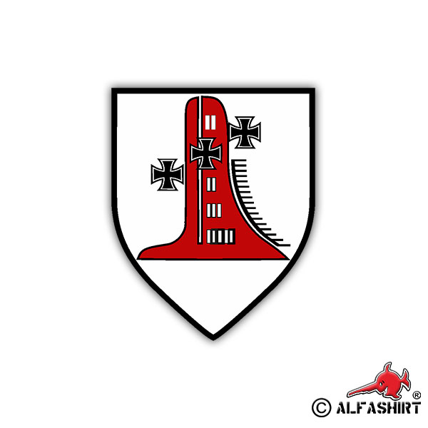 Sticker 1.Mens Search Squadron Badge Navy 7x6cm A1223