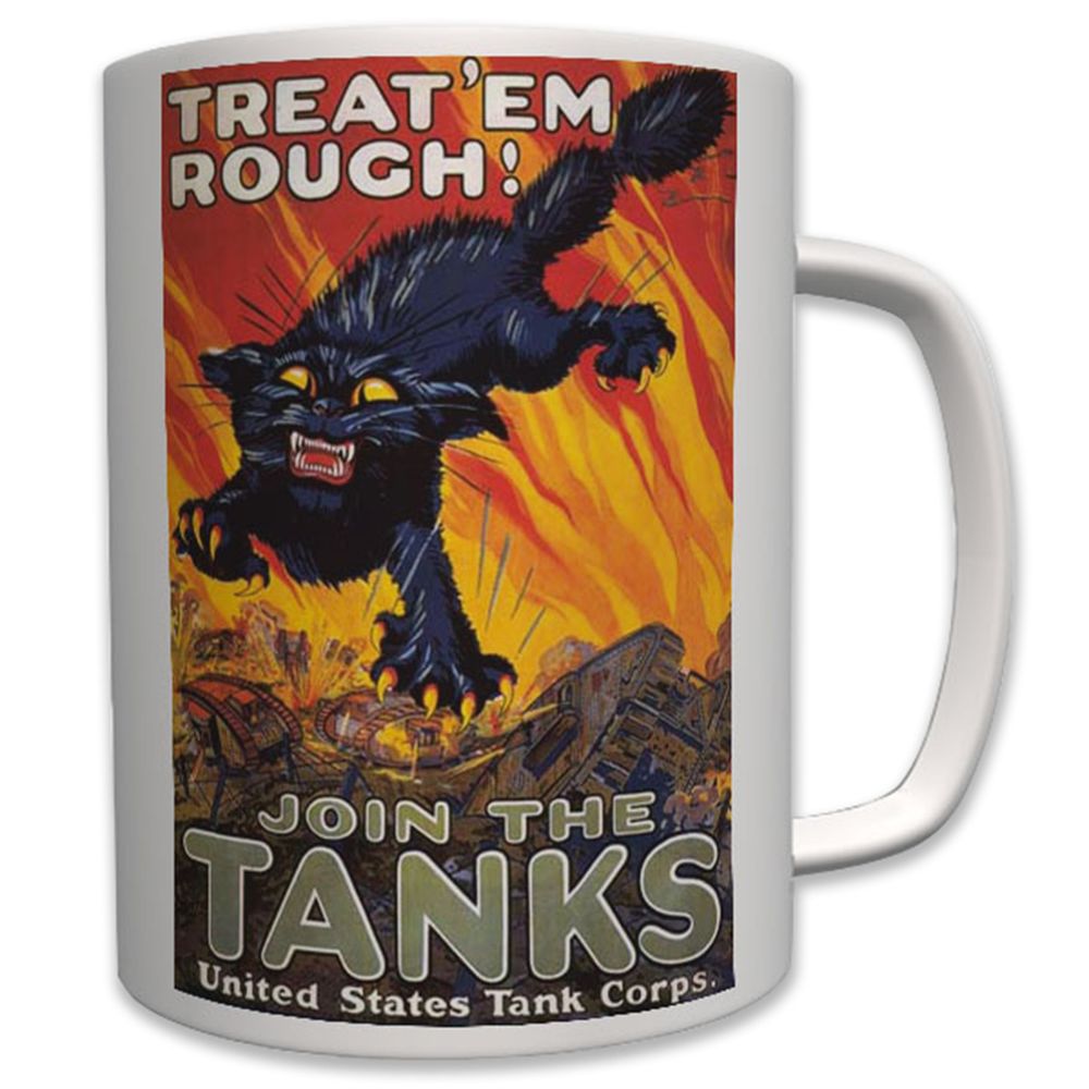 Join the US Tank Corps Militär US Panzer Korps Us Army Plakat - Tasse #6376