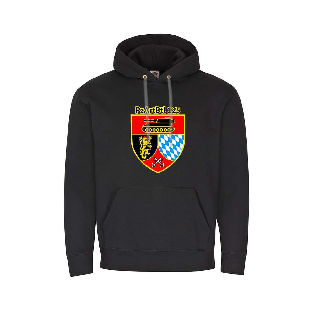 Kapuzenpullover PzArtBtl 125 Hoodie Bayreuth Bayern Panzer Artillerie #34638