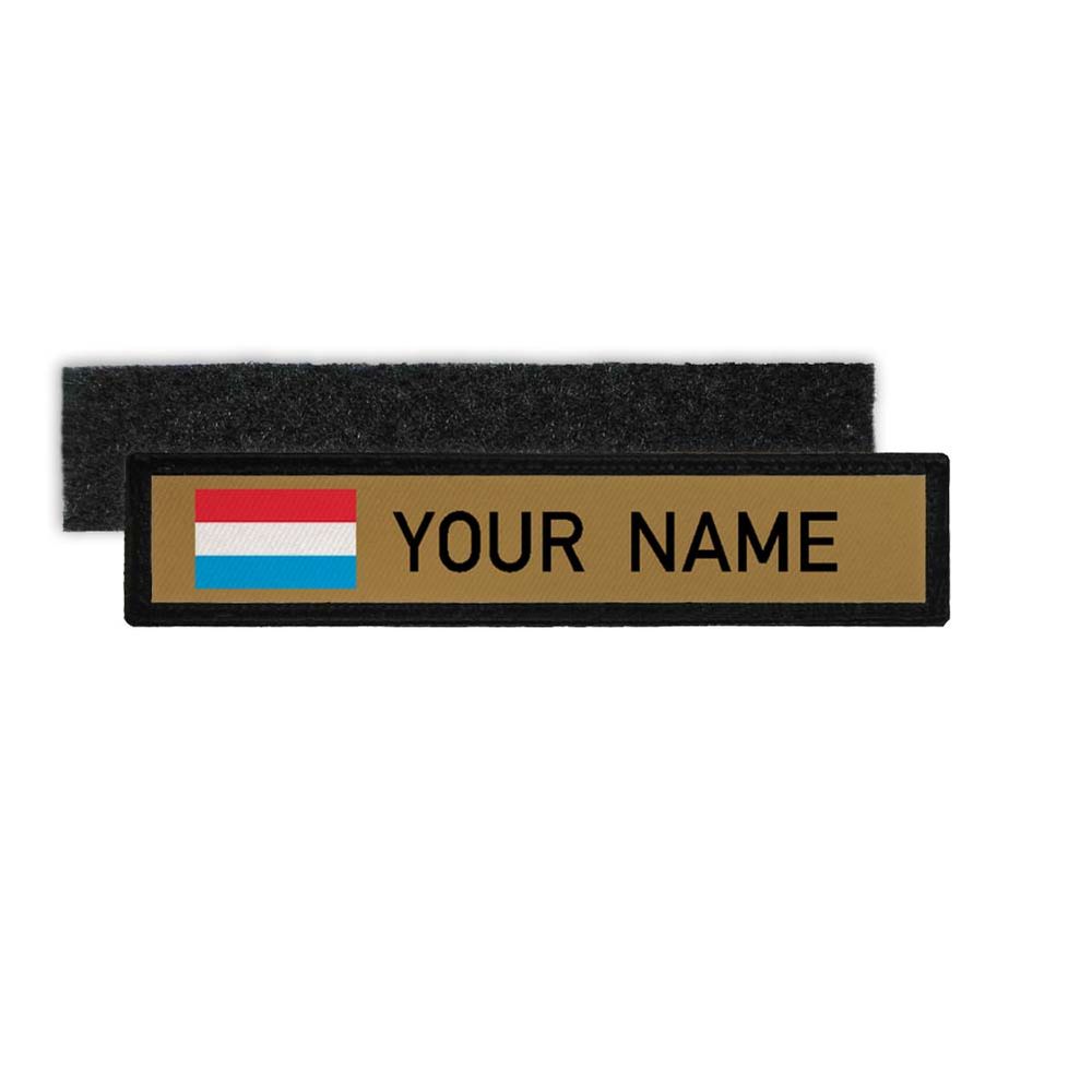 Namenspatch Luxemburg Name Patch Landesflagge Land Großherzogtum #25260