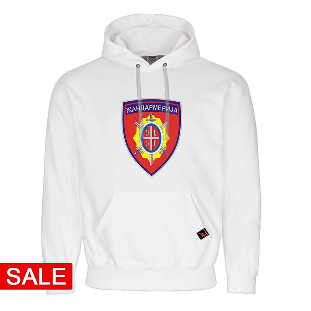 SALE Hoodie Gr. XL - Gendarmerie Serbien #R666