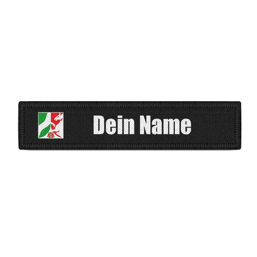 Namenschild NRW Personalisiert Dein Name Wunschtext Uniform Patch#46323
