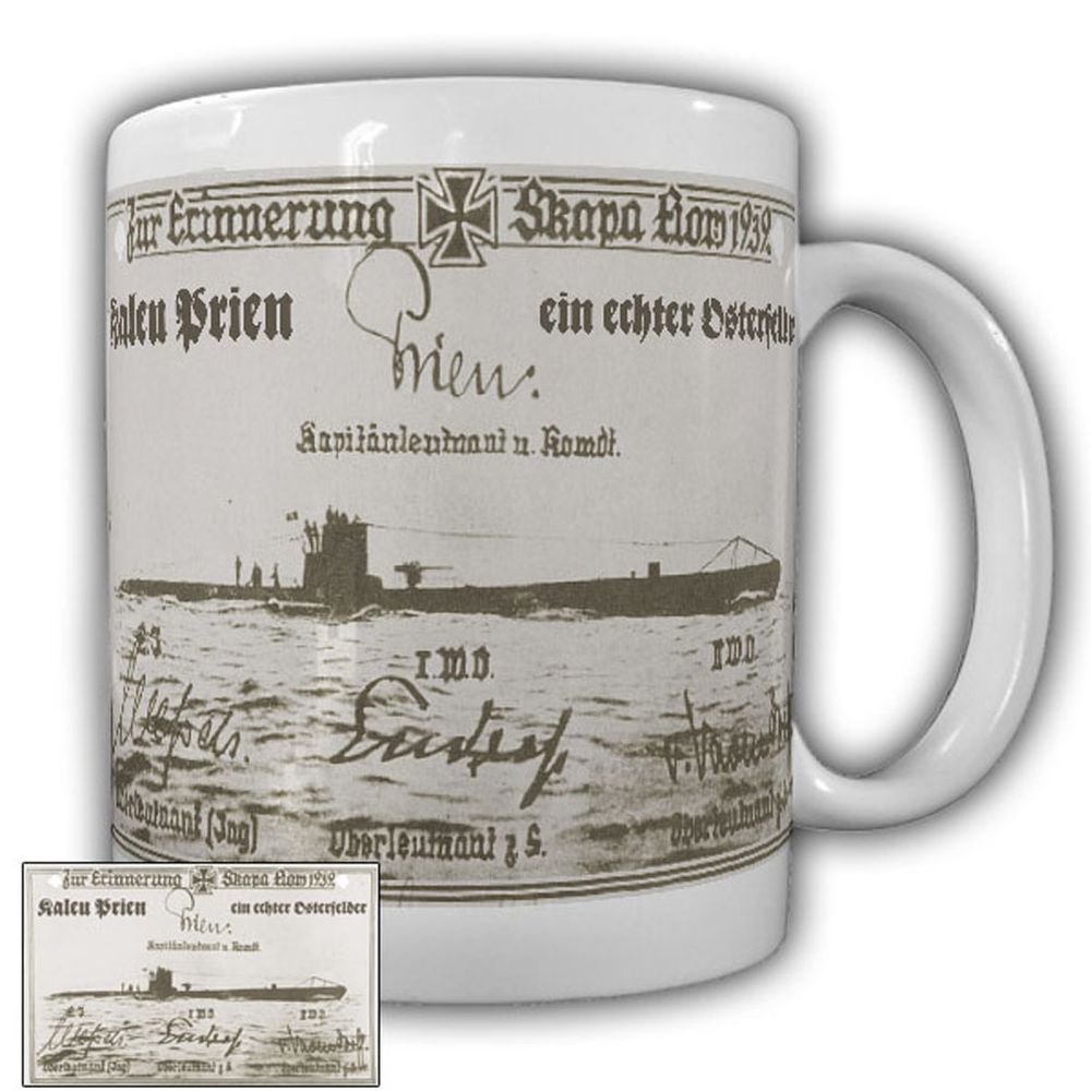 Erinnerung an Skapa Flow U47 Kaleu Prien Ein echter Osterfelder1939 #23829