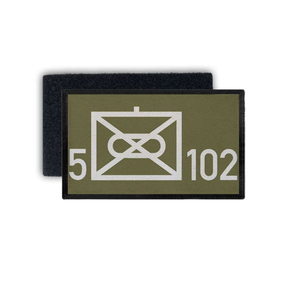 Patch 5 PzGrenBtl 102 Panzergrenadier Battalion Bayreuth BW 7.5x4.5cm # 32968