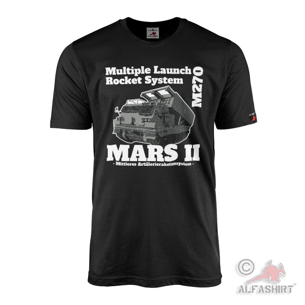 T-Shirt Multiple Launch Rocket System MLRS M270 MARS II Bundeswehr #46169