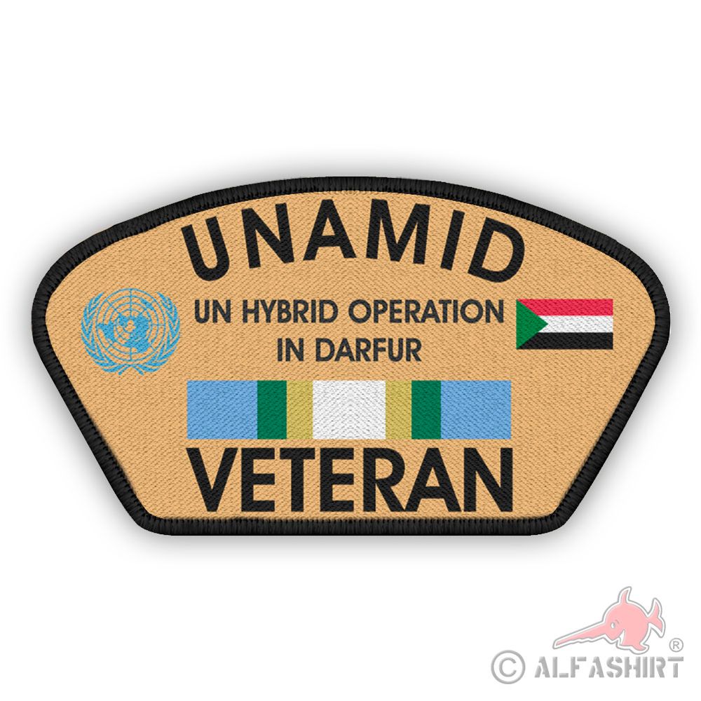 Veteran Patch UNAMID Sudan United Nations Hybrid Operation #45236