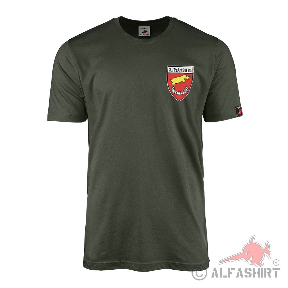 T-Shirt 3 PzArtBtl 85 Lüneburg Tank Artillery Tank Artillery #41803