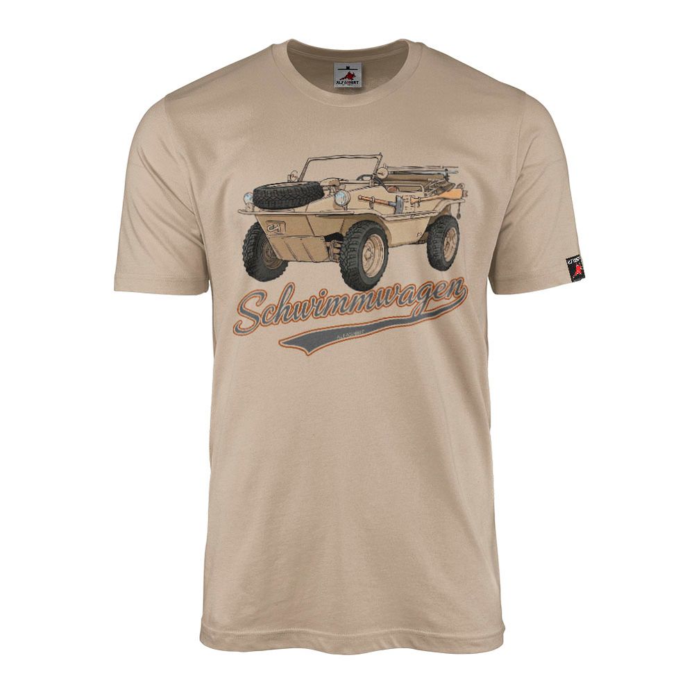 Schwimmwagen Typ 166 Allradantrieb Wanne Getriebe Karosserie T-Shirt #47698