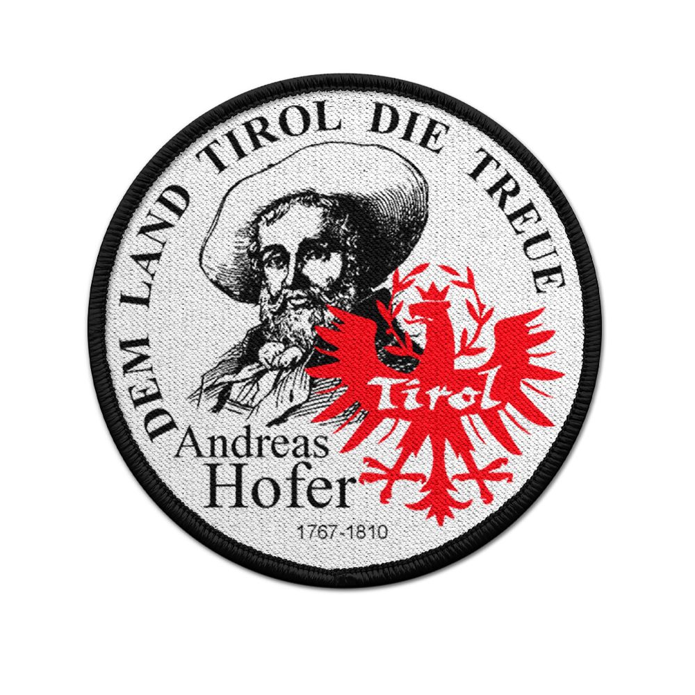 9cm Patch Andreas Hofer Tirol Badge Adler Südtirol Souvenir Heimat # 33540