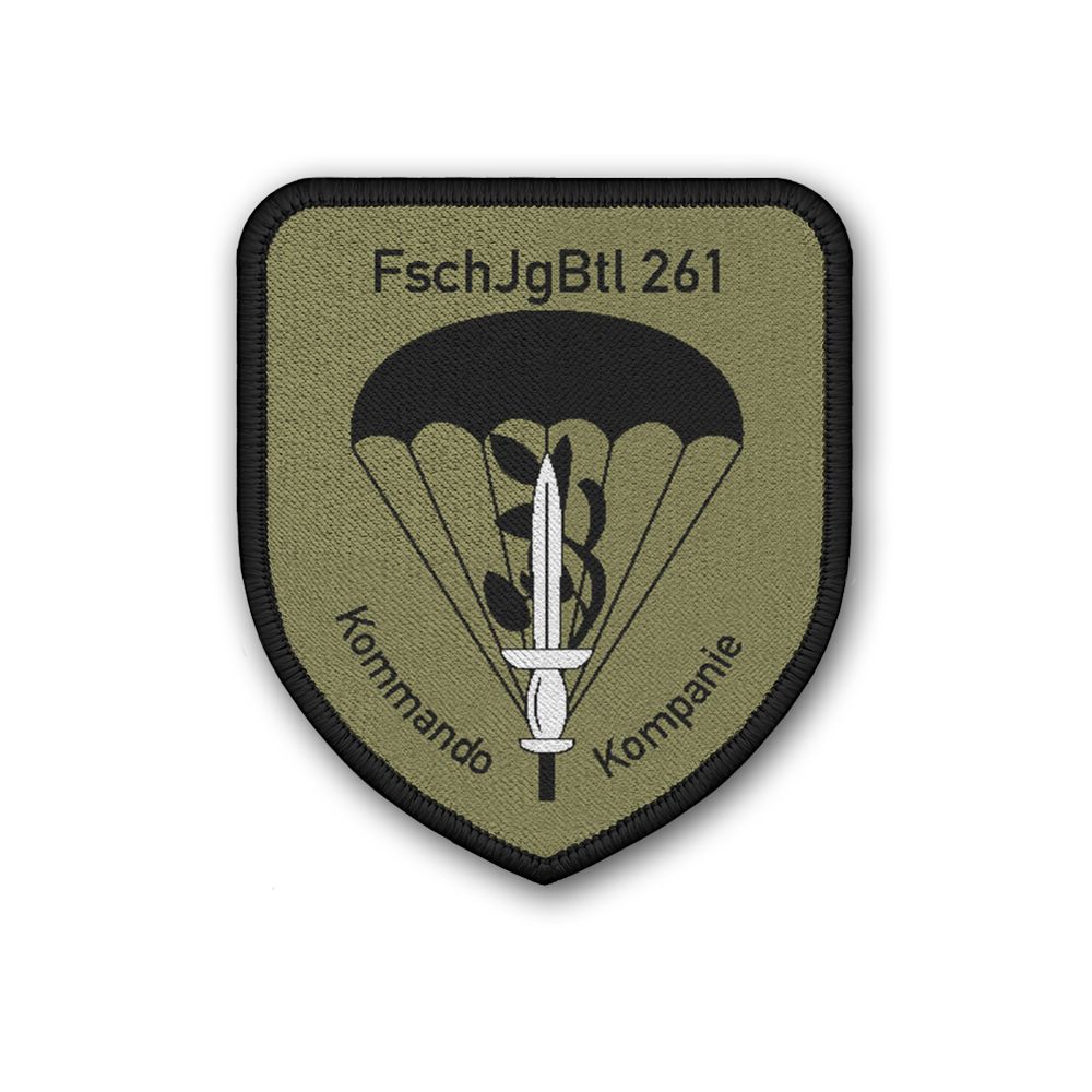 Patch FschJgBtl 261 Kommando Kompanie Bundeswehr Fallschirmjäger #25013