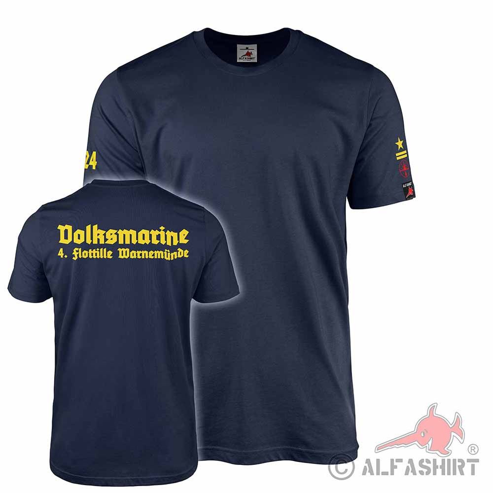 People's Navy 4 Flotilla Warnemünde Radio Staff Seaman Technical T-Shirt#41280