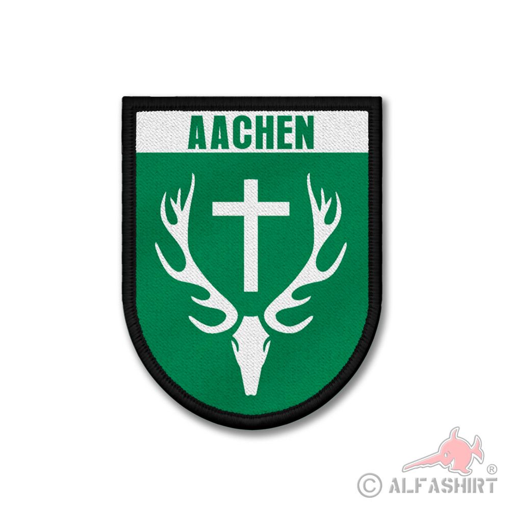 Patch Jäger Aachen Jagdpacht Forst Jagd Revier Aufnäher #43257