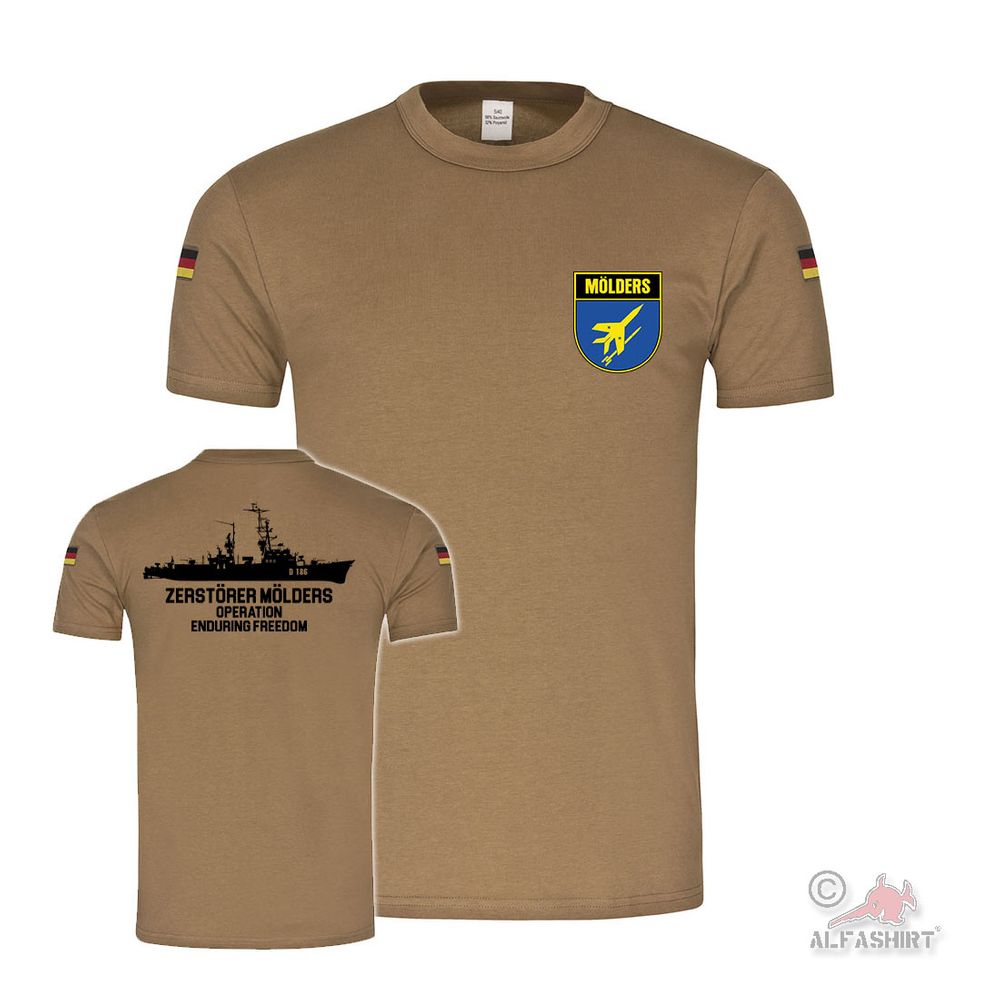 BW Tropen Mölders D186 Operation Enduring Freedom Bundeswehr Tropenshirt #41288