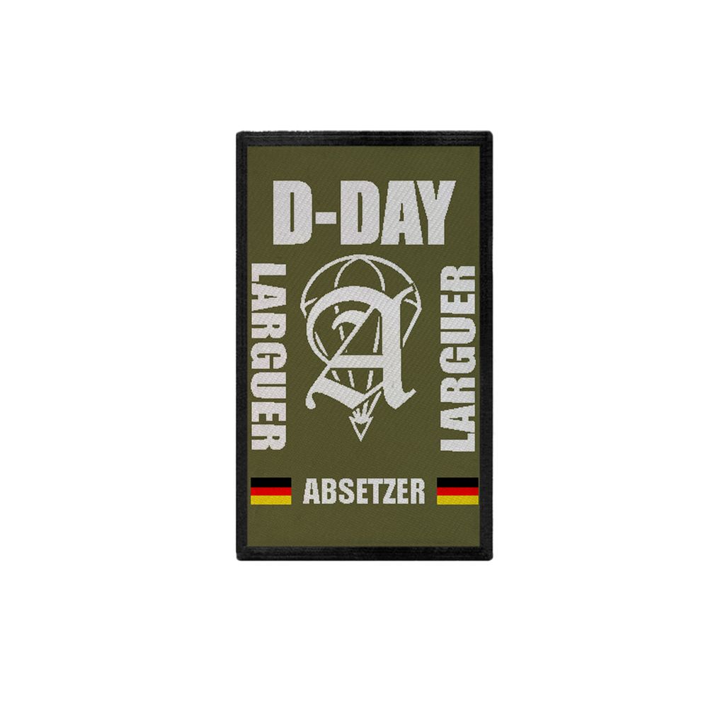 D-Day Larguer BW Bundeswehr Aufnäher Fallschirmspringer Patch  9,8x6cm #33809