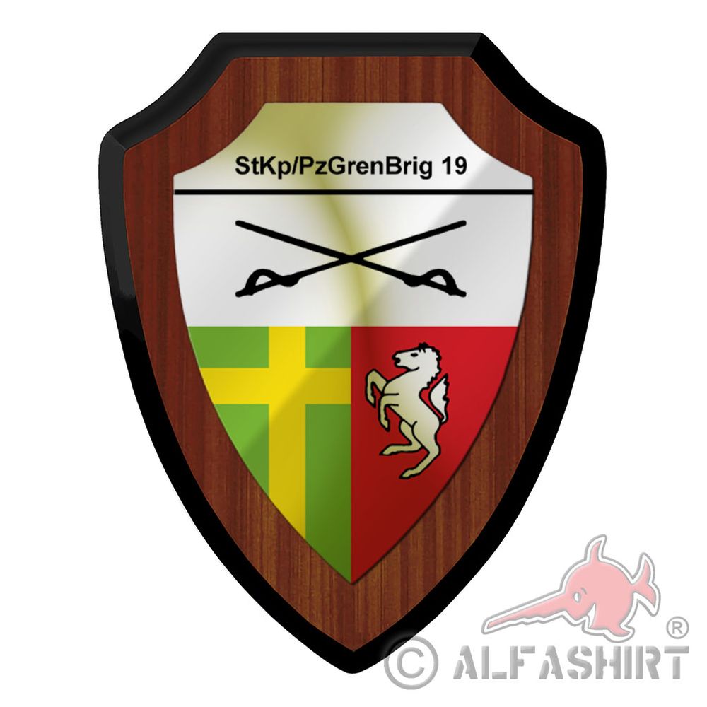 Coat of arms StKp PzGrenBrig 19 Münsterland Ahlen Brigarde Geer 7 #43491