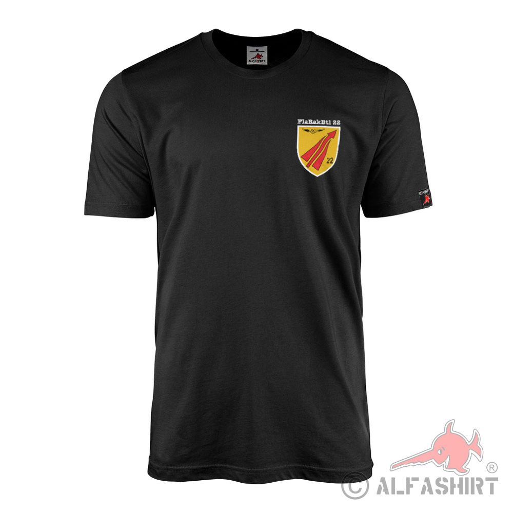 T-Shirt FlaRakBtl Anti-Aircraft Missile Battalion 22 Wahn Air Base #43521