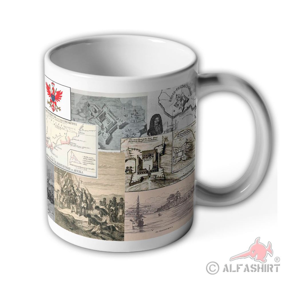 Tasse Fort Groß Friedrichsburg Preußen Kolonie Brandenburg Foto Festung#43251