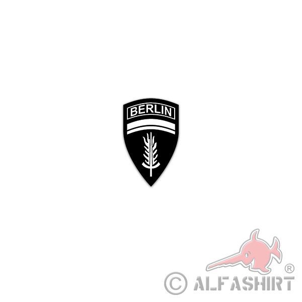 Sticker US Berlin Brigade British Army West Berlin Brigade 4x7cm A3411