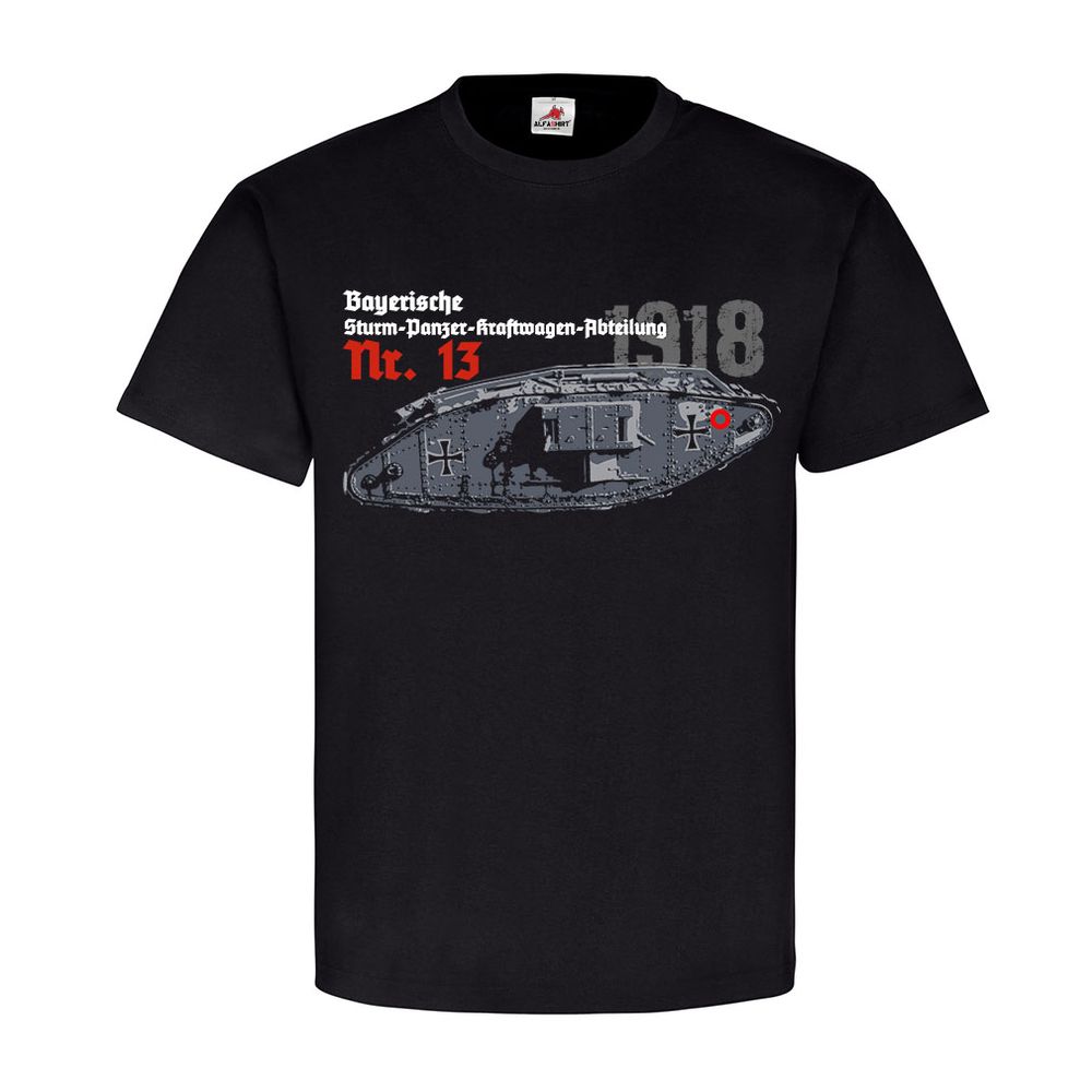Bayrische Sturm Panzer Kraftwagen Abteilung Nr.13 Beute Panzer Bayeren #22385