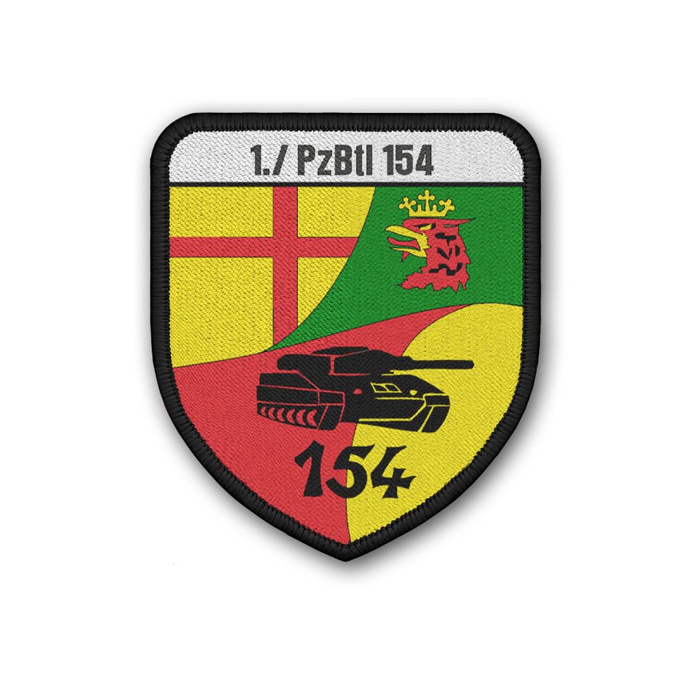 Patch 1. Kompanie PzBtl Panzerbataillon 154 Westerburg BW Heer Dienstzeit #46086
