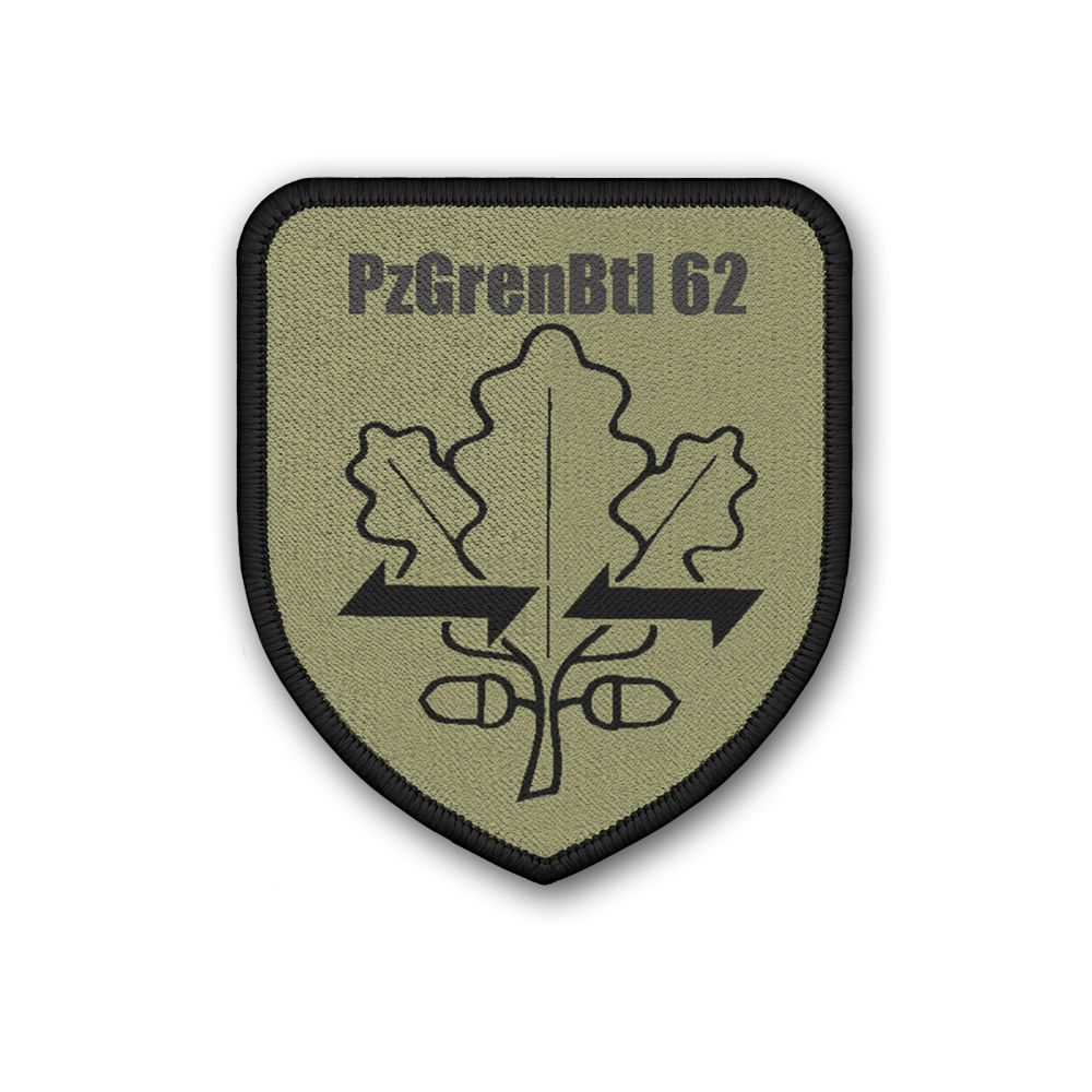 Patch PzGrenBtl 62 Panzergrenadierbataillon BW Wolfhagen Abzeichen #23600